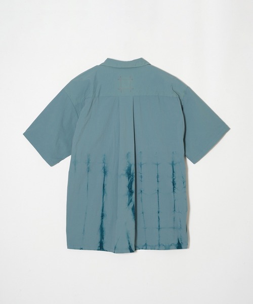 シャツ Hand-dyed open collar SH メンズ レディースの画像