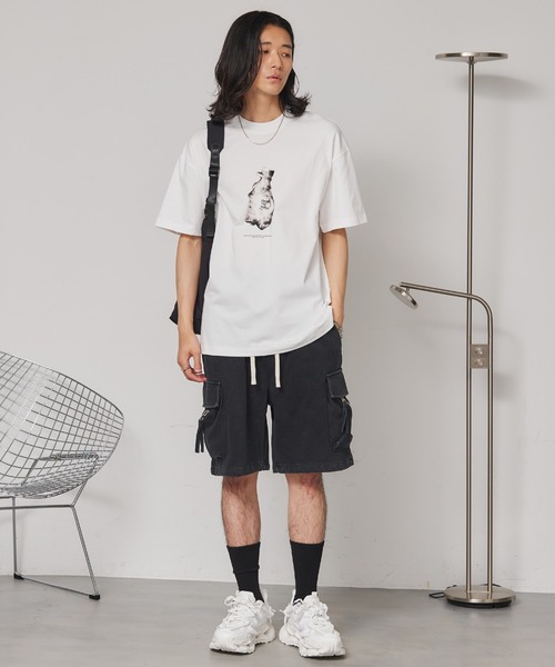 SEN TOKYO tシャツ ラバープリントグラフィックTee メンズ レディース