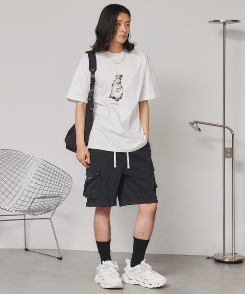 SEN TOKYO tシャツ ラバープリントグラフィックTee メンズ レディース