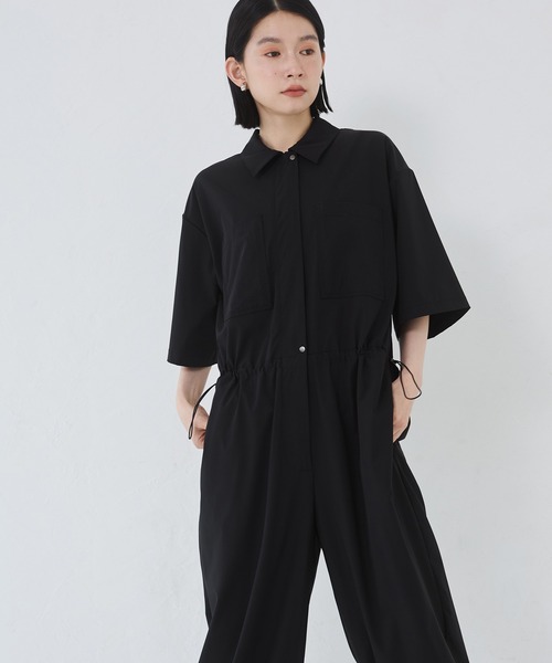 hunch サロペット オーバーオール 「接触冷感」ジャンプスーツ