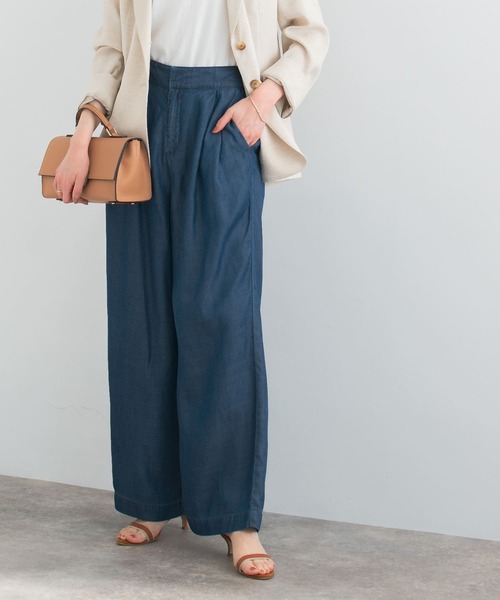 「URBAN RESEARCH ROSSO WOMEN」 デニムパンツ 38 インディゴブルー レディース