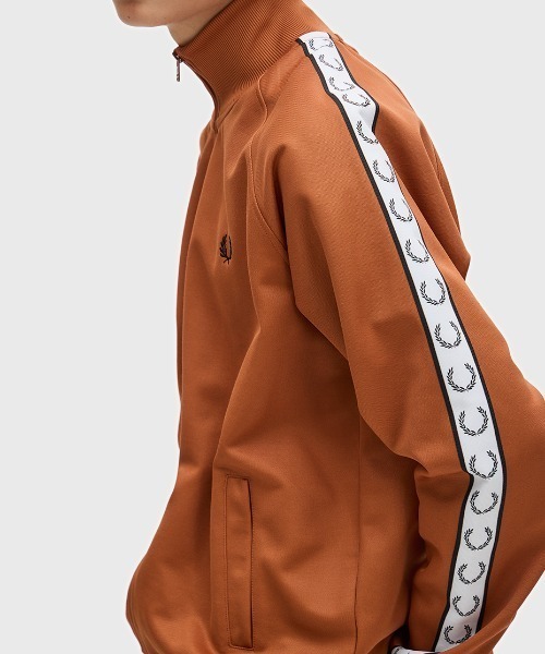 FRED PERRY 「FRED PERRY」 ジャージブルゾン X-LARGE ブラック