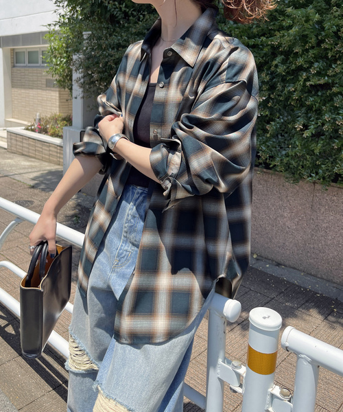 「Spick & Span」 長袖シャツ FREE グリーン レディース