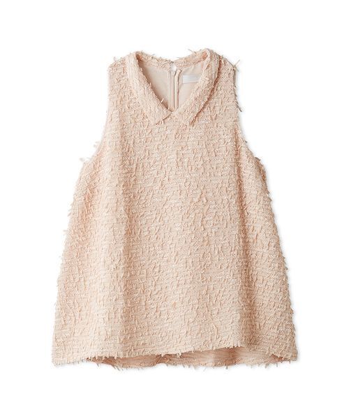 CELFORD（セルフォード） ツイードライクAラインブラウス CELFORD（セルフォード） ブラウス シャツ ツイードライクAライン