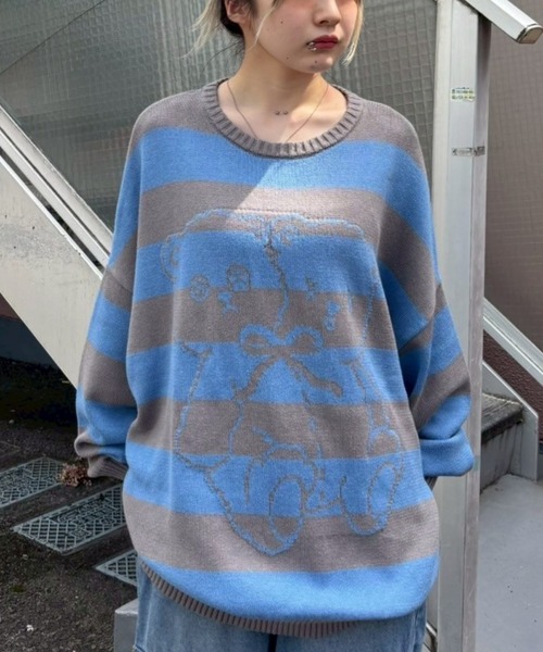 Candy Stripper（キャンディーストリッパー） ニット セーター TWIN