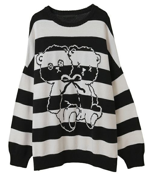 Candy Stripper（キャンディーストリッパー） ニット セーター TWIN