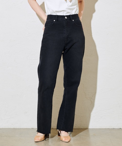 [mystic] Denim брюки 0 черный женский 
