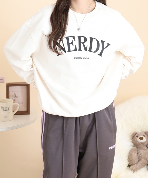 トレーナー+スウェット Nerdy NERDY トレーナー スウェット チャンプスウェットシャツ CHAMPS