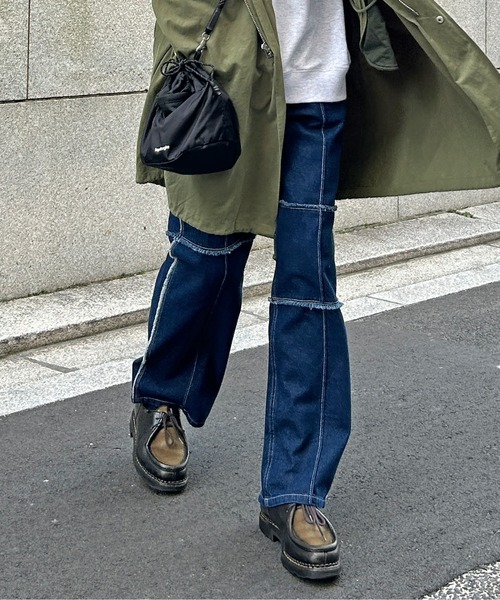 「CPCM」 デニムパンツ MEDIUM ブラック メンズ