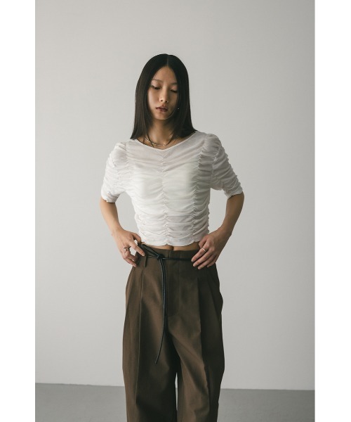 STYLEMIXER（スタイルミキサー） tシャツ ランダムシャーリングトップ