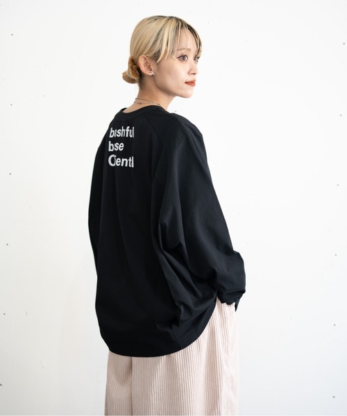bashful base Oriental tシャツ 「新色追加！/bbO」バックロゴ