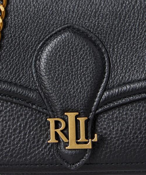 LAUREN RALPH ショルダーバッグ バッグ ペブルド レザー Bradley