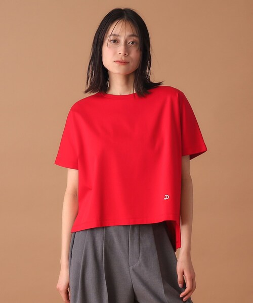 「DRESSTERIOR」 半袖Tシャツ 34 ホワイト レディース_画像8