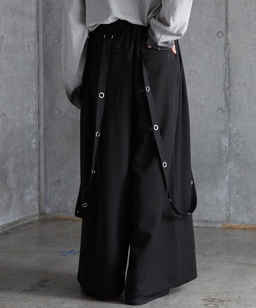 SERACE ワイドパンツ スラックス メンズ レディース : ZOZOTOWN Yahoo