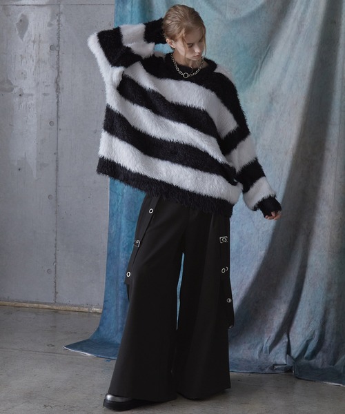 SERACE ワイドパンツ スラックス 「SERACE」Loose silhouette drape