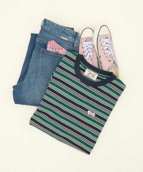tシャツ PENNEY'S レトロボーダーロングTシャツ レディース | AMERICAN HOLIC | 05