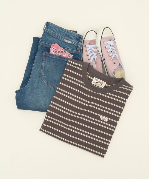 tシャツ PENNEY'S レトロボーダーロングTシャツ レディース | AMERICAN HOLIC | 13