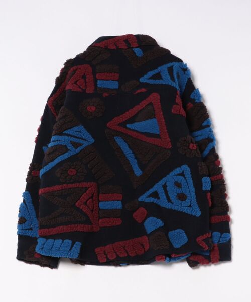 Desigual（デシグアル） コート ジャケット レリーフ加工のエスニック 