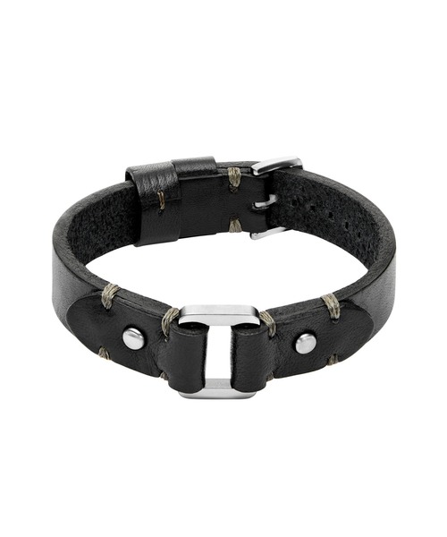 ブレスレット フォッシル アクセサリー メンズ ブレスレット ブラック JF04946040 メンズ