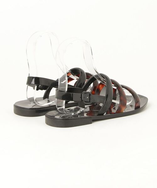 「melissa」 フラットサンダル 24.5cm ブラウン レディース_画像2