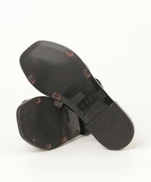「melissa」 フラットサンダル 24.5cm ブラウン レディース_画像3