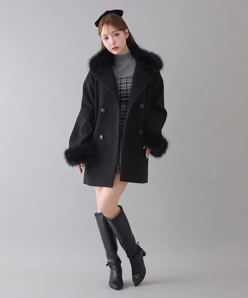 one after another NICE CLAUP ステンカラーコート コート 「S/Mサイズ