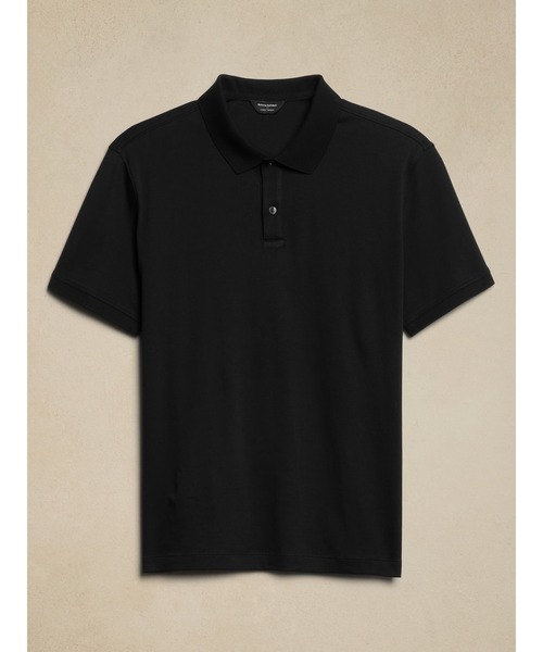 「BANANA REPUBLIC FACTORY STORE」 半袖ポロシャツ X-LARGE ブラック メンズ_画像5