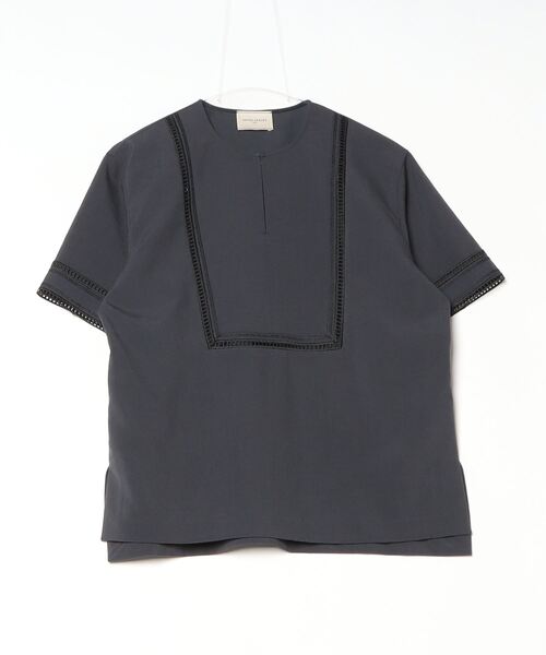 UNITED ARROWS/ユナイテッドアローズ　ブラウス　トップス　　36 UNITED ARROWS（ユナイテッドアローズ） 半袖ブラウス 36 ホワイト