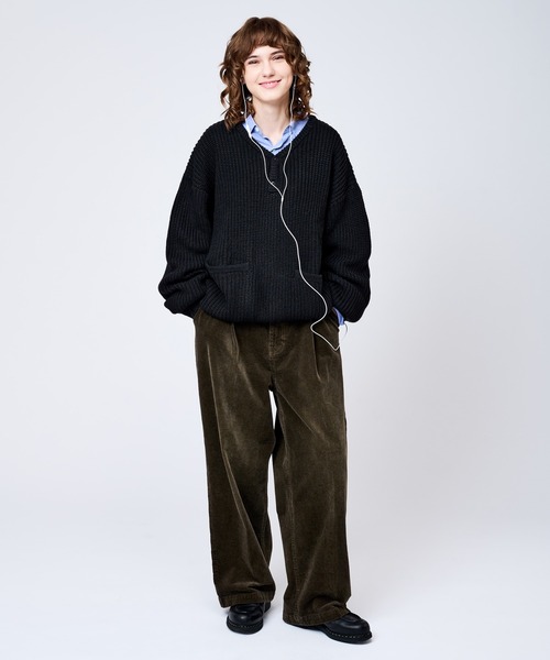 WETTEMPT セーター ニット HENRY NECK RIB KNIT /ヘンリーネック WETTEMPT セーター ニット HENRY NECK RIB KNIT /ヘンリーネック