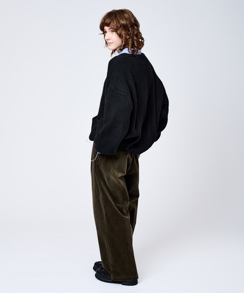 WETTEMPT セーター ニット HENRY NECK RIB KNIT /ヘンリーネック 