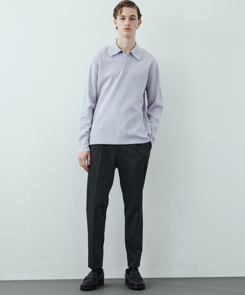 united tokyo MICRO WOOL リラックスポロ サイズ1 UNITED TOKYO（ユナイテッドトウキョウ） セーター ニット 「残り