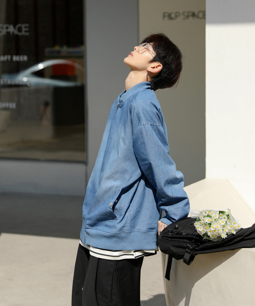 「neos」 「JUDE BLOOM」ブルゾン X-LARGE ネイビー メンズ_画像9