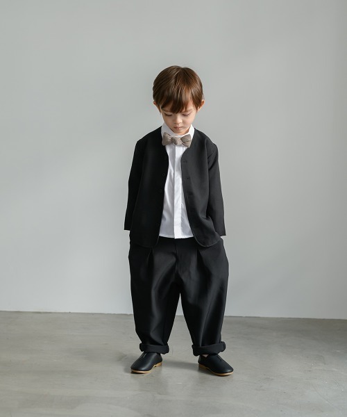 riziere（リジェール） 「KIDS」セットアップ 90 ブラウン キッズ