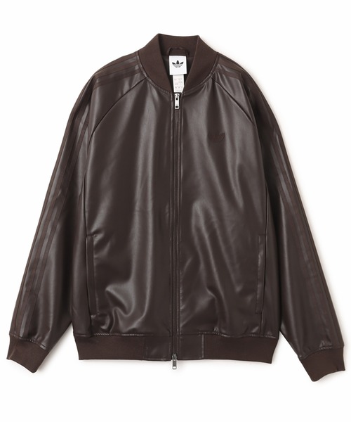 adidas（アディダス） コート ジャケット adidas SST PLEATHER TRACK