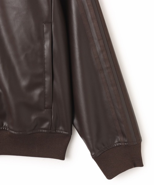 adidas（アディダス） コート ジャケット adidas SST PLEATHER TRACK