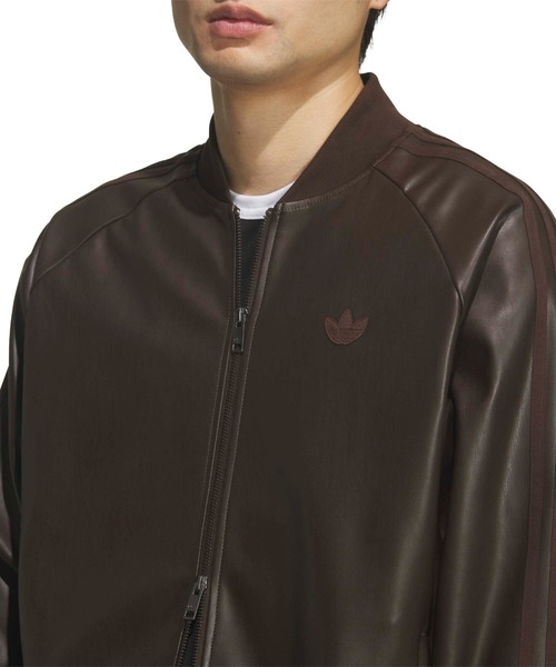 adidas（アディダス） コート ジャケット adidas SST PLEATHER TRACK