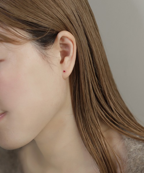 ANEMONE（アネモネ） ピアス 「クリスマス限定・ギフトBOX付」天然石