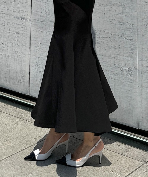 「JENNE」 ノースリーブワンピース MEDIUM ホワイト レディースの画像