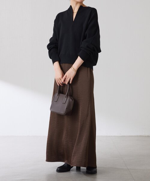 「COLLAGE GALLARDAGALANTE」 長袖ニット FREE ベージュ レディース_画像7