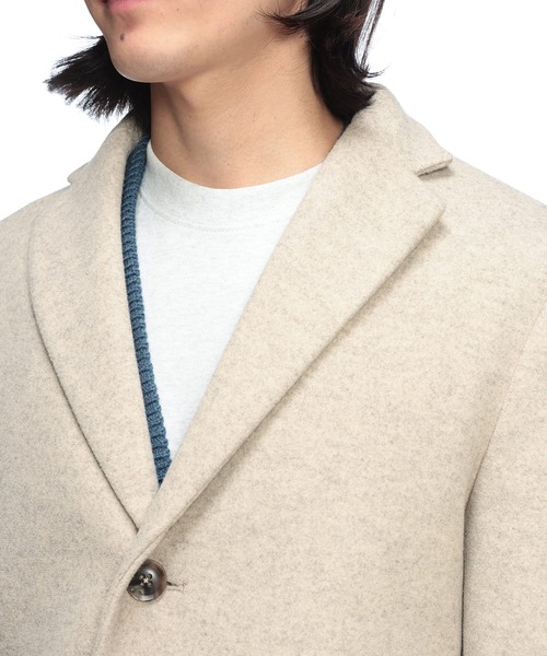 チェスターコート コート S＆SONS (エスアンドサンズ) ふわかる