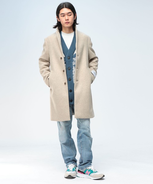 チェスターコート コート S＆SONS (エスアンドサンズ) ふわかる