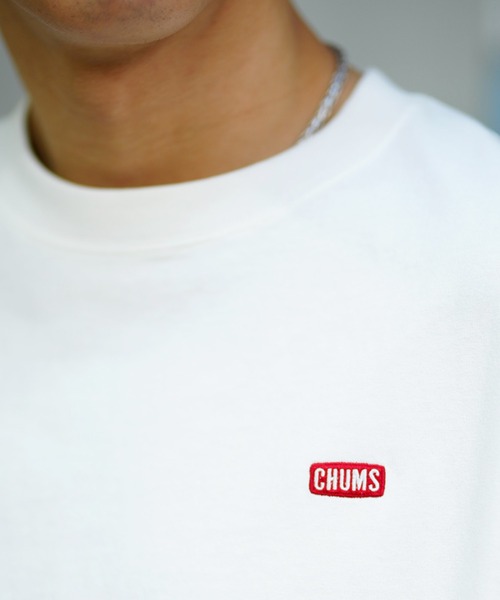 「CHUMS」 半袖Tシャツ M ブラック メンズ_画像8