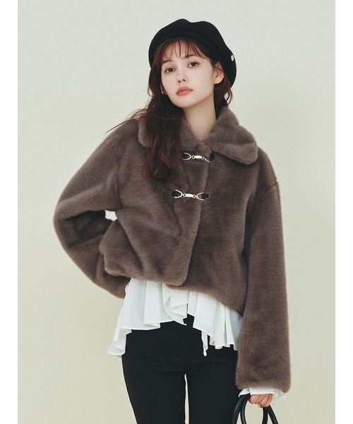 LILY BROWN（リリーブラウン） コート FREE モカ レディース