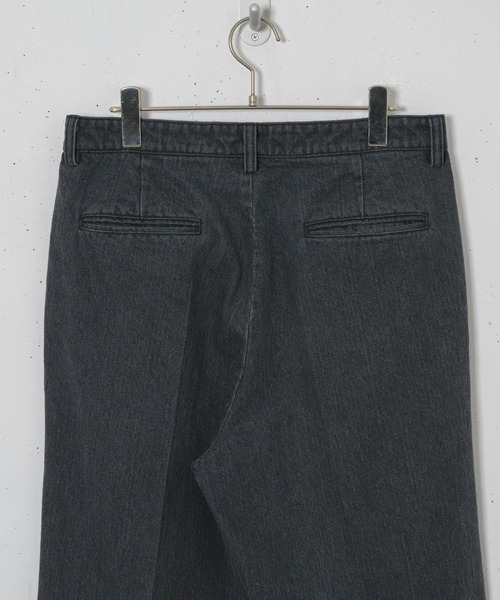 「Casper John」 デニムパンツ LARGE ライトグレー メンズ_画像8
