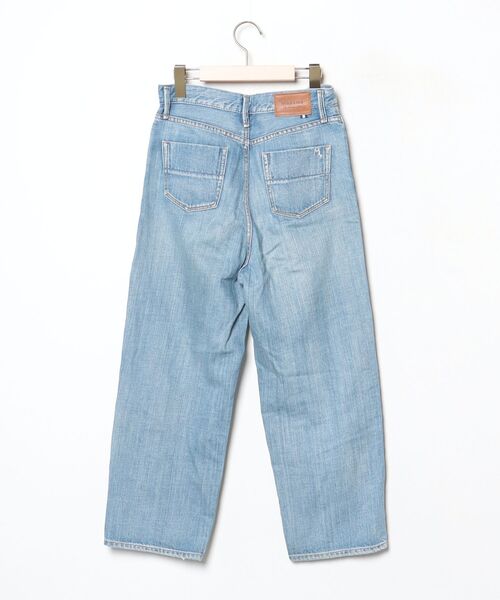 「Moname」 デニムパンツ 24inch ブルー レディース_画像2