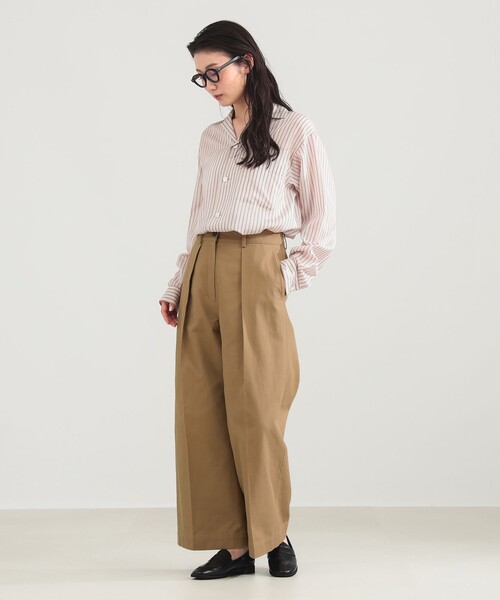 Demi-Luxe BEAMS（デミルクス ビームス） ワイドパンツ チノパン 「6