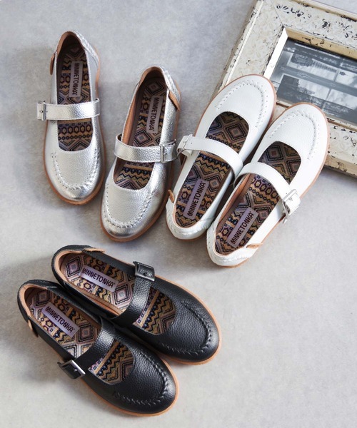 「Minnetonka」 シューズ 8 ブラック レディース_画像7