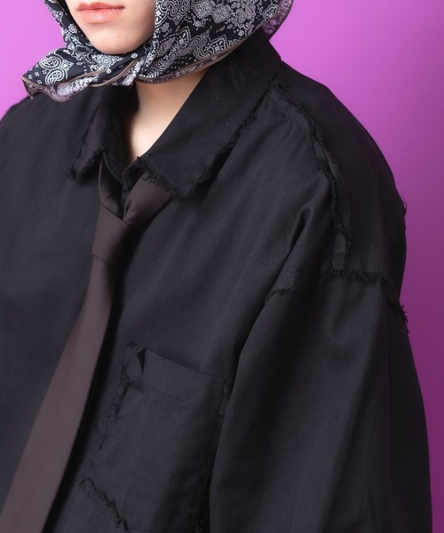 「ankoROCK」 「NINE NUTS by nissy」長袖シャツ ONESIZE ブラック メンズ_画像5