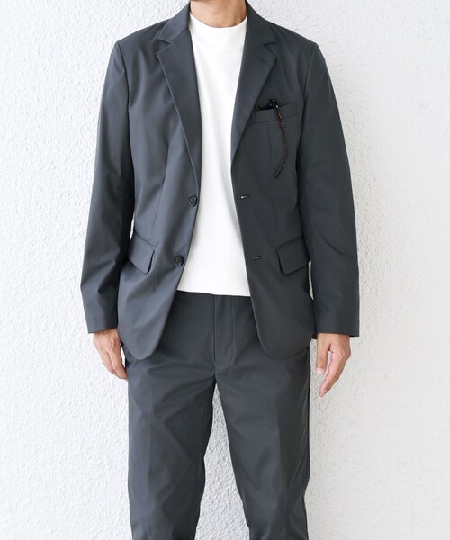 「SHIPS any」 セットアップ MEDIUM ブラック メンズ_画像5