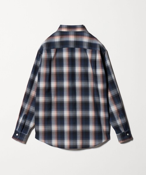 BEAUTY＆YOUTH UNITED ARROWS シャツ 尾州 TW オンブレ チェック